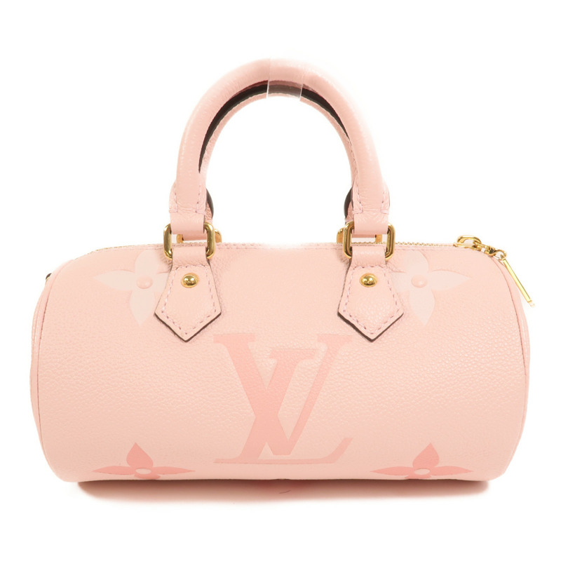 LOUIS VUITTON Monogram Empreinte Papillon BB金扣手挽肩背兩用袋-1