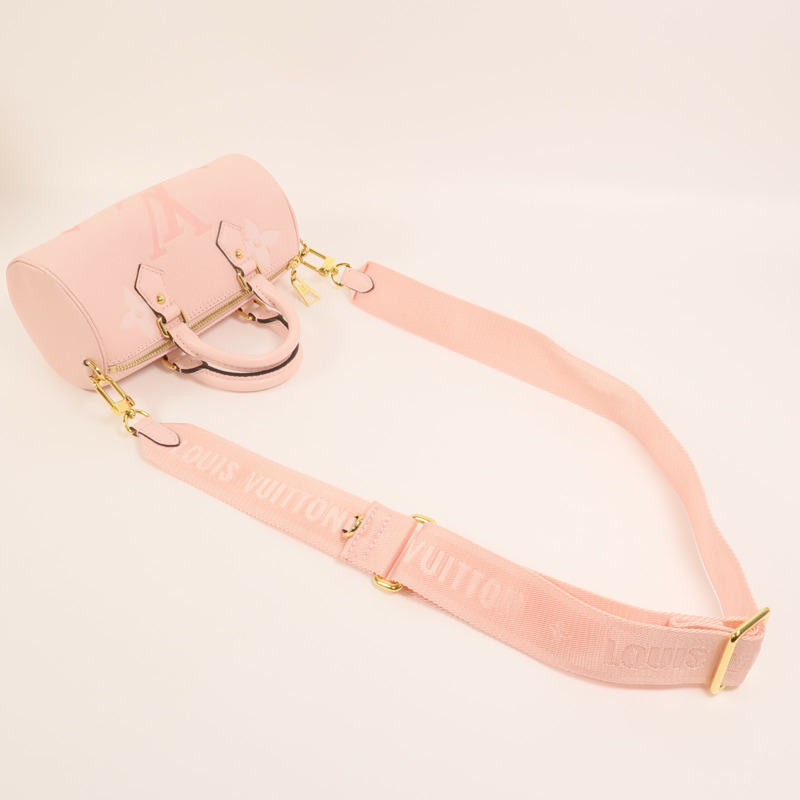 LOUIS VUITTON Monogram Empreinte Papillon BB金扣手挽肩背兩用袋-7