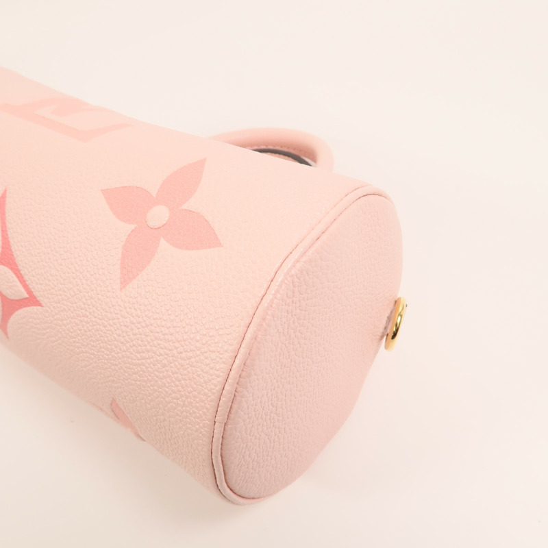 LOUIS VUITTON Monogram Empreinte Papillon BB金扣手挽肩背兩用袋-10