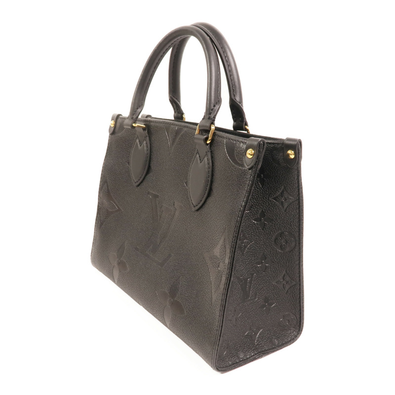 LOUIS VUITTON Monogram Empreinte On The Go PM金扣手挽肩背兩用袋-2