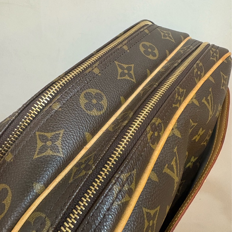 LV 老花經典logo 雙層相機包-2