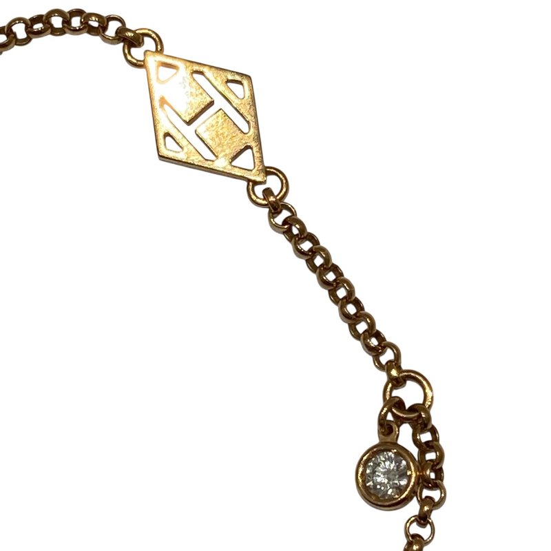 HERMÈS 愛馬仕 GAMBADE BRACELET 手鍊 K18 玫瑰金 H LOGO-4