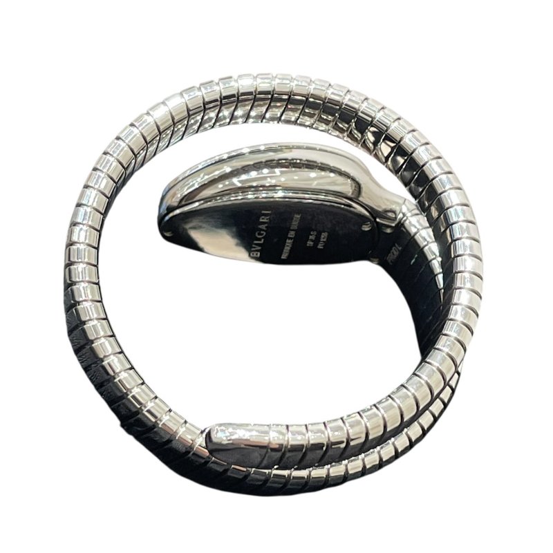 BVLGARI 寶格麗 SP.35.S 靈蛇腕表 不鏽鋼 石英-3