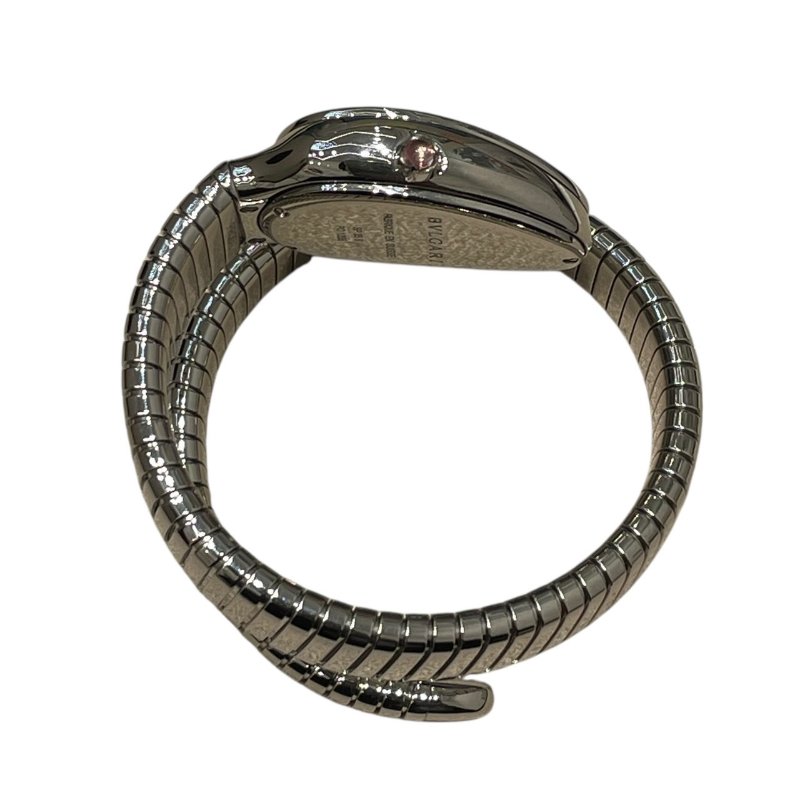 BVLGARI 寶格麗 SP.35.S 靈蛇腕表 不鏽鋼 石英-4