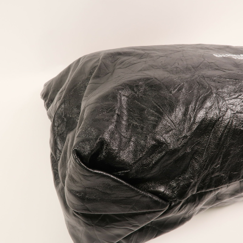 BALENCIAGA 牛皮皮革Crush Small金扣鏈帶肩背袋-11