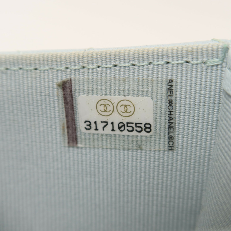 CHANEL 羊皮皮革Top Handle Flap金扣鏈帶手挽肩背兩用袋-7