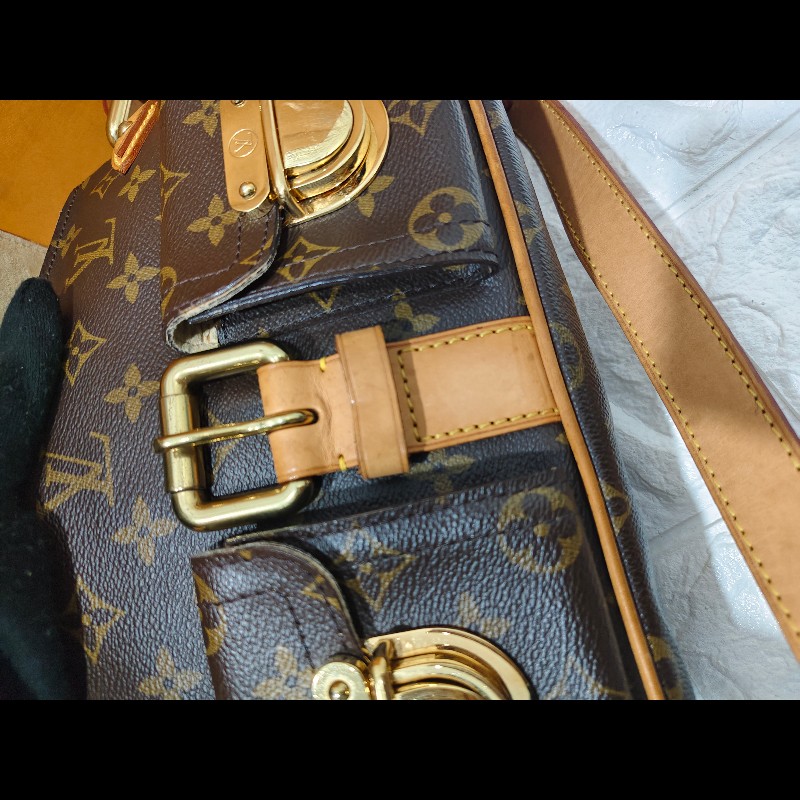 Louis Vuitton 曼哈頓掀蓋包可斜背款-23