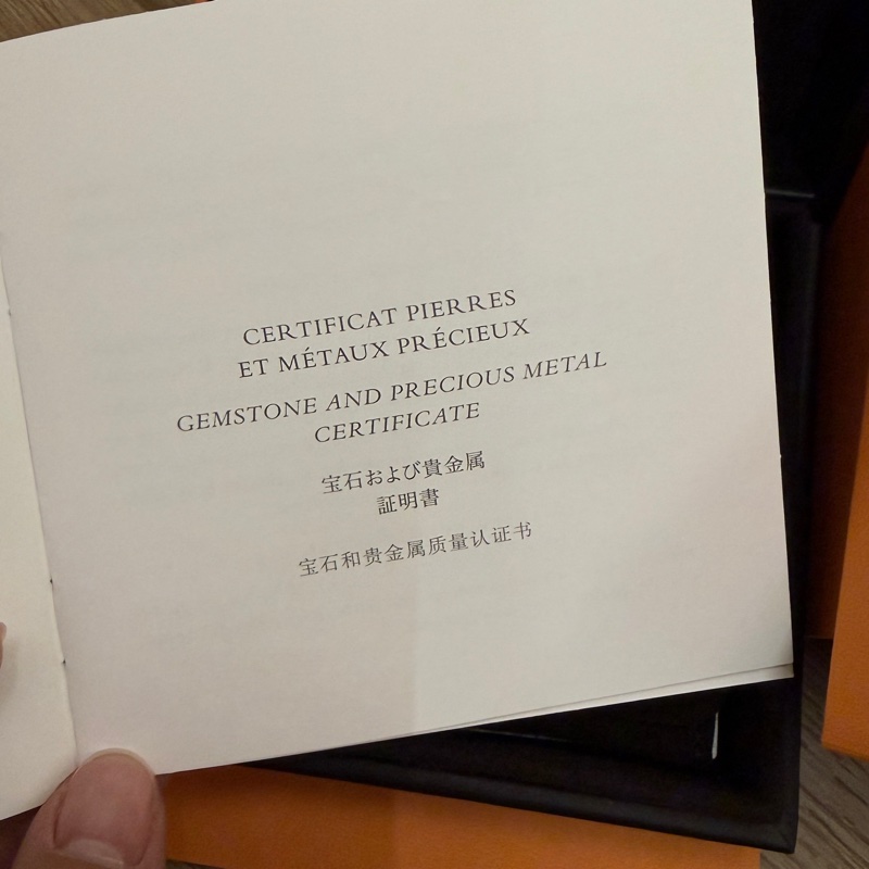 愛馬仕豬鼻子滿鑽手鐲-8