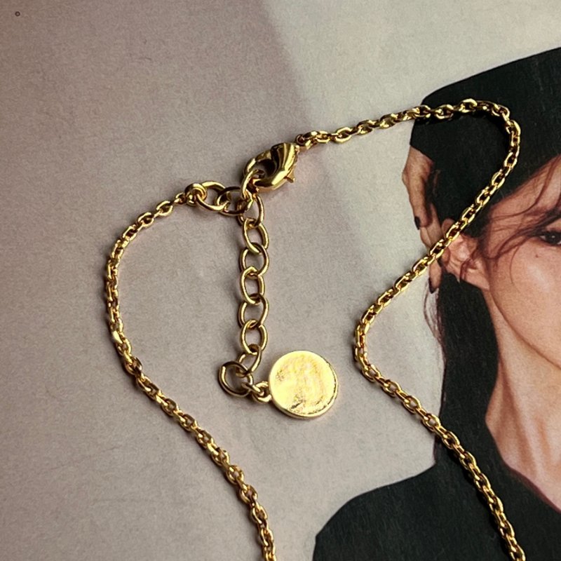 ::Christian Dior:: 金字鑲鑽小星星項鍊 Dio r evolution Crystal Charm-4