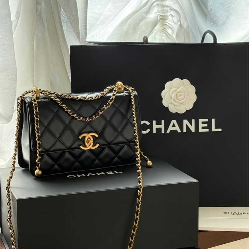 Chanel雙金珠 22cm-1