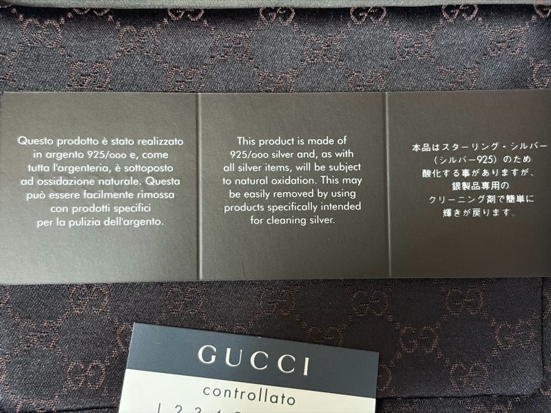 Gucci 純銀特別系列-3