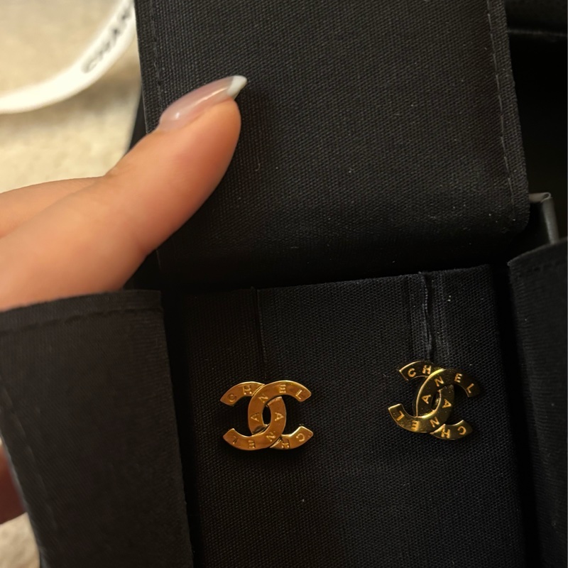 Chanel字母雙C耳環-0