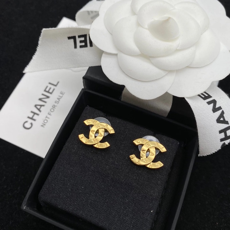 Chanel字母雙C耳環-4