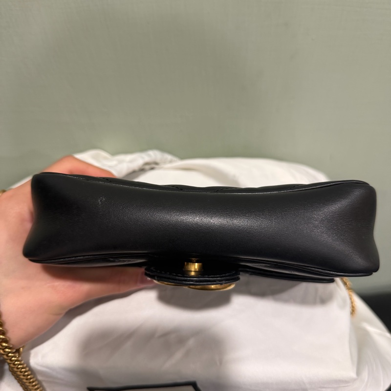 Gucci mini翻蓋相機包-13