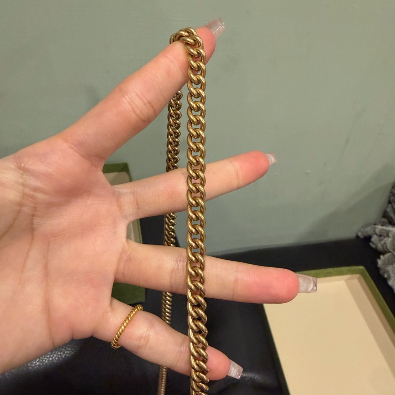 Gucci mini翻蓋相機包-16