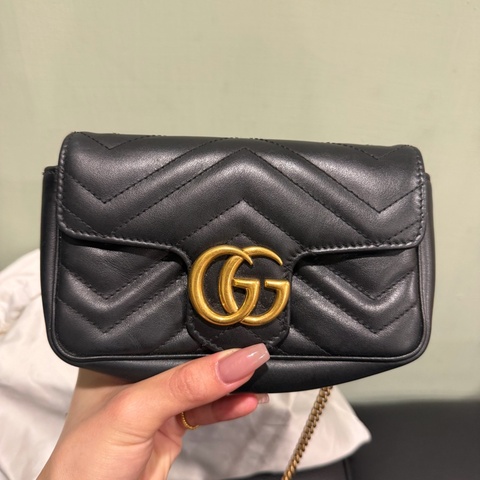 Gucci mini翻蓋相機包