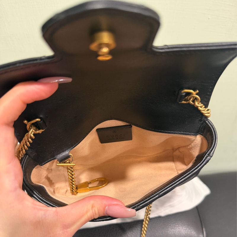 Gucci mini翻蓋相機包-8