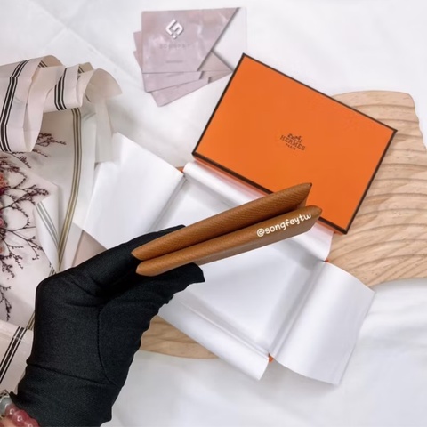 Hermes 愛馬仕 calvi 兩折卡夾