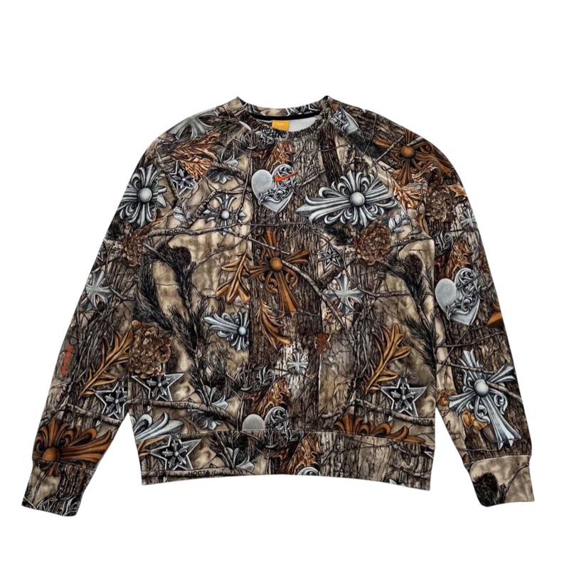 Chrome Hearts Nike Drake NOCTA Crew neck Sweatshirt Multi-0