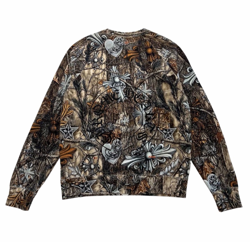 Chrome Hearts Nike Drake NOCTA Crew neck Sweatshirt Multi-1