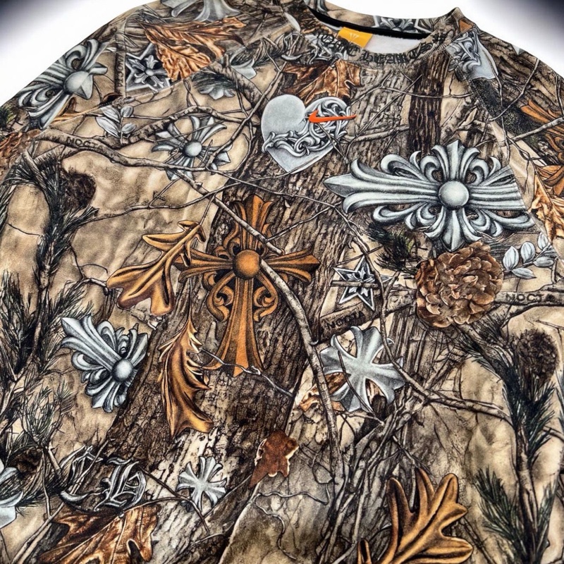 Chrome Hearts Nike Drake NOCTA Crew neck Sweatshirt Multi-2