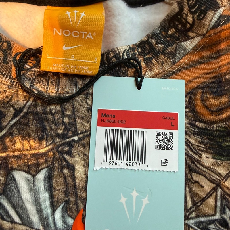 Chrome Hearts Nike Drake NOCTA Crew neck Sweatshirt Multi-5