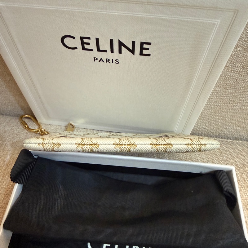 凱旋門 CELINE 標誌印花零錢包-11