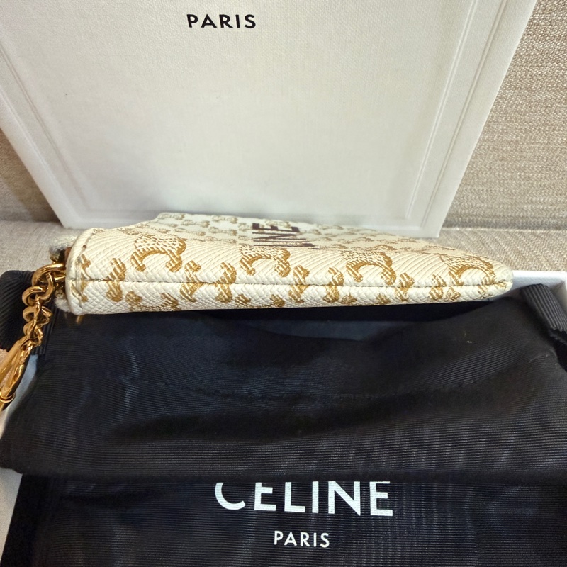 凱旋門 CELINE 標誌印花零錢包-12