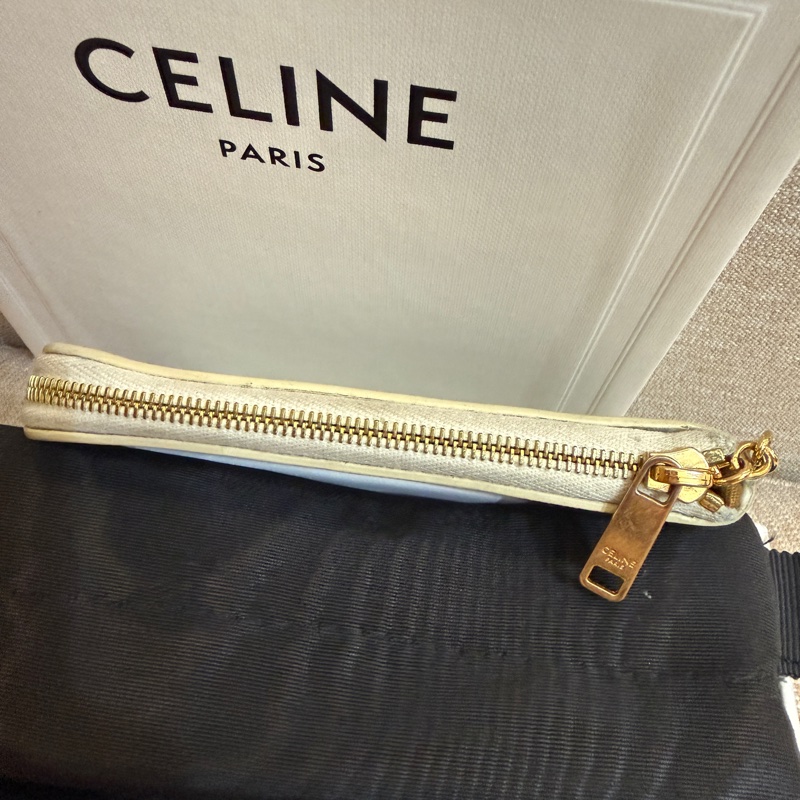 凱旋門 CELINE 標誌印花零錢包-4