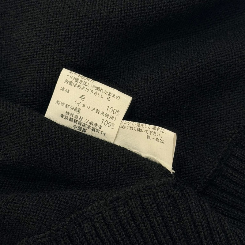 BURBERRY 藍標 黑色連帽經典格紋毛料戰馬外套-9