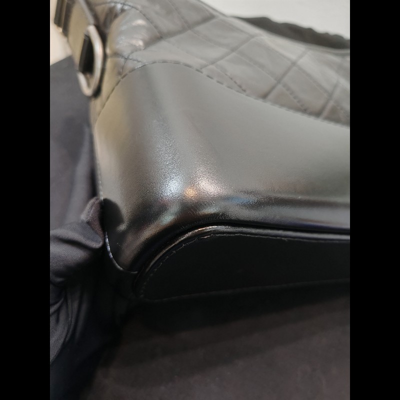 Chanel Gabrielle New Medium 流浪新中號 黑金-8