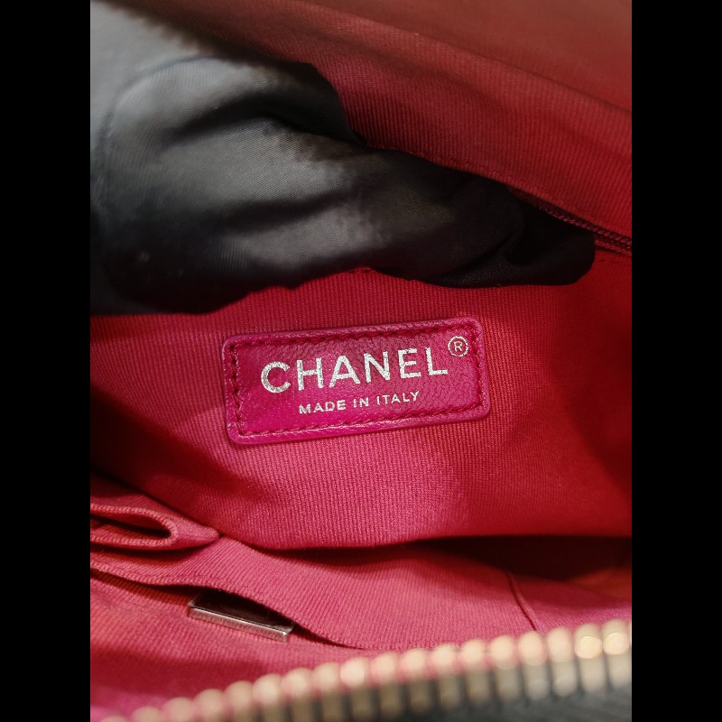 Chanel Gabrielle New Medium 流浪新中號 黑金-12