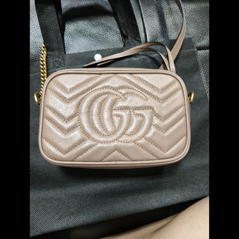 Gucci（藕粉相機包小號）-6