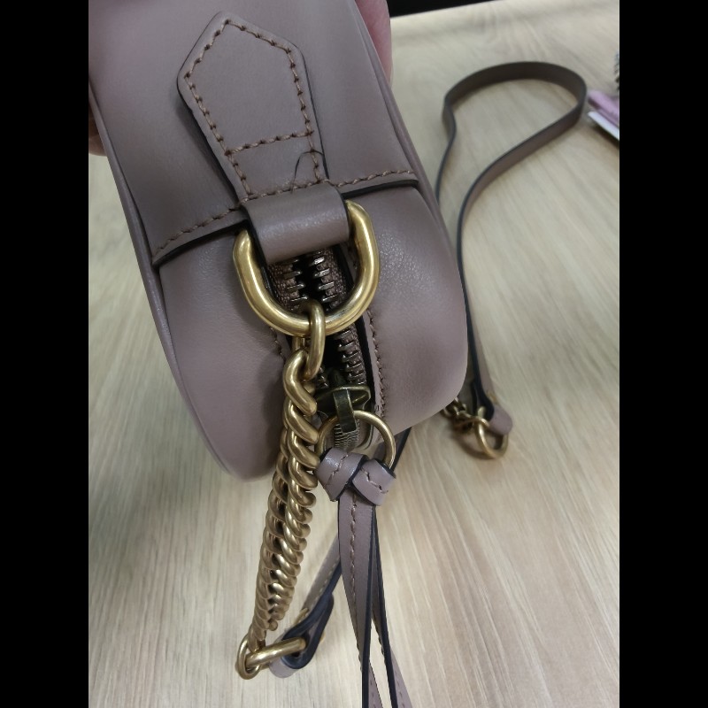 Gucci（藕粉相機包小號）-9