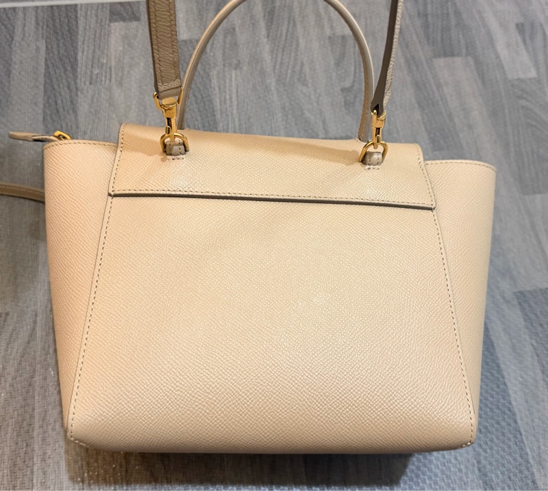 Celine 鯰魚包 / 淺褐灰Belt Pico手提肩揹包-2