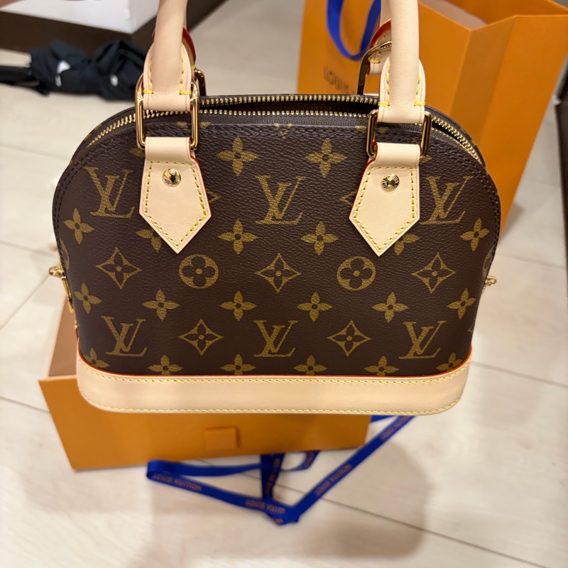 全配LV 貝殼包 Alma 從無背過🤩-5