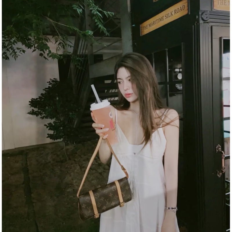 Lv marelle 絕版款 胸包 肩背 腰包-0