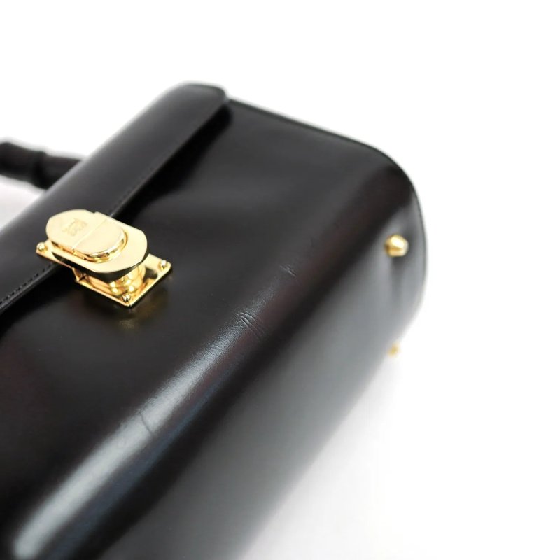 Loewe Anagram金扣中古手袋-7