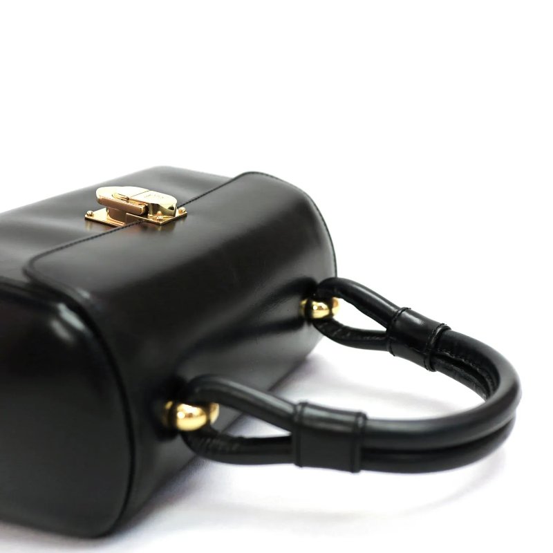 Loewe Anagram金扣中古手袋-10