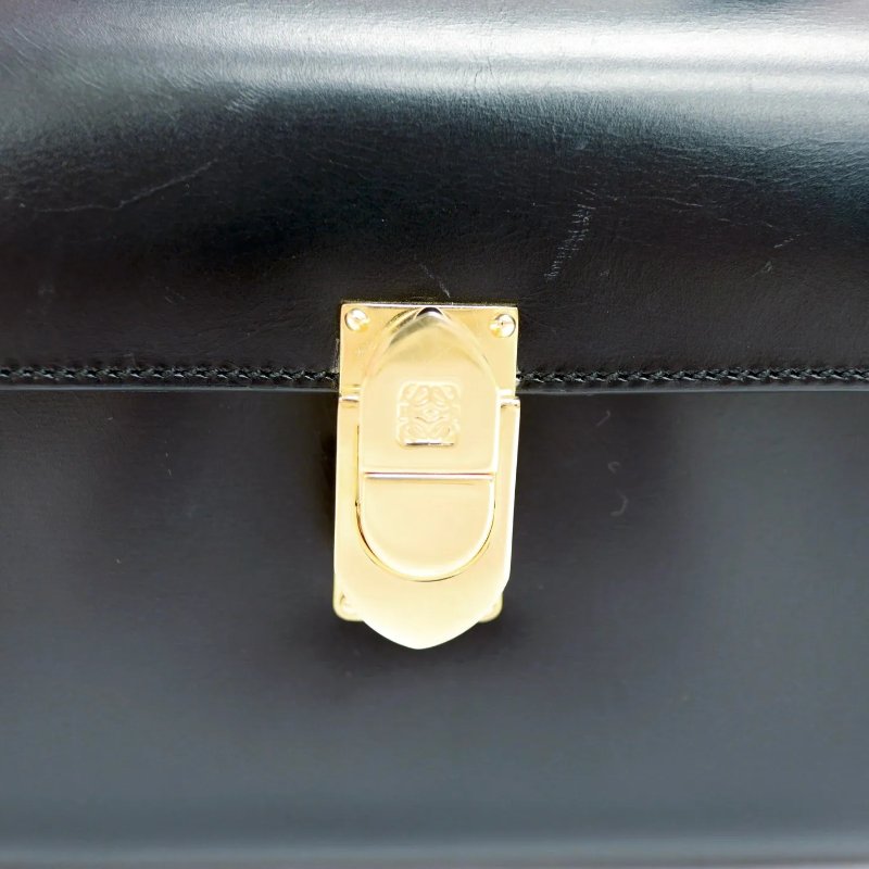 Loewe Anagram金扣中古手袋-13