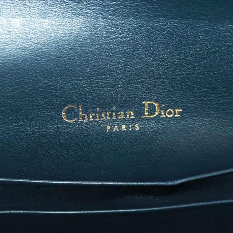 【日本直送】Christian Dior Trotter帆布馬鞍腰包，海軍藍/金色，正品，貨號171184M-20