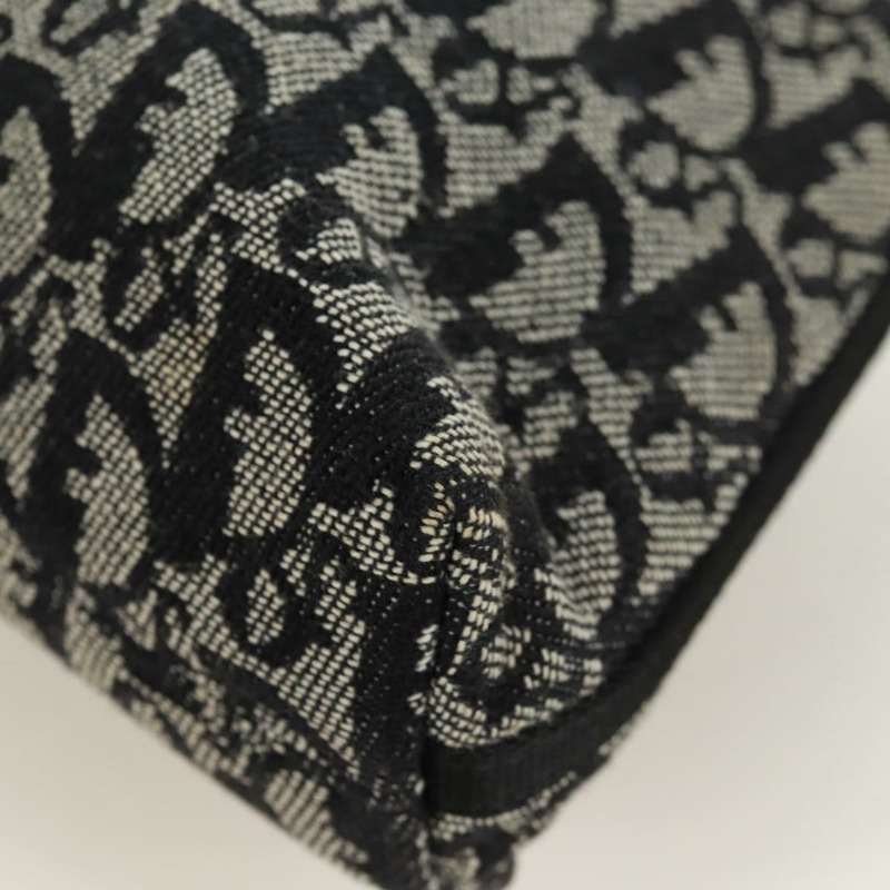 【日本直送】Christian Dior Trotter帆布配件包 黑色 銀色 正品 171937V-15