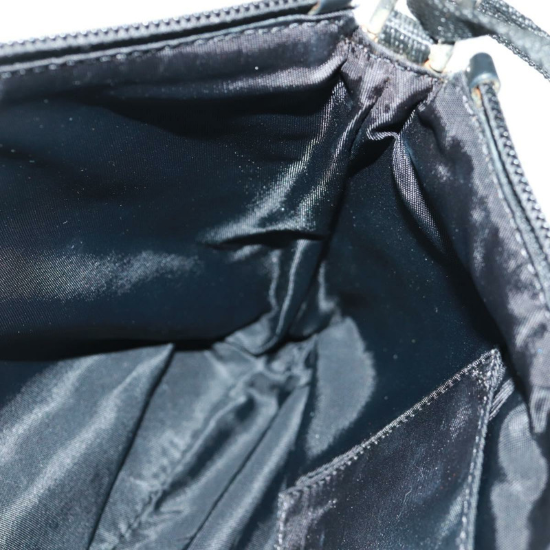 【日本直送】Christian Dior Trotter帆布配件包 黑色 銀色 正品 171937V-21