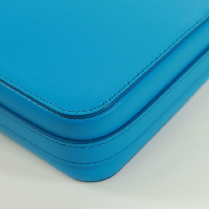 【日本直送】Christian Dior 皮革單背包 藍色 銀色 正品 161745M-16