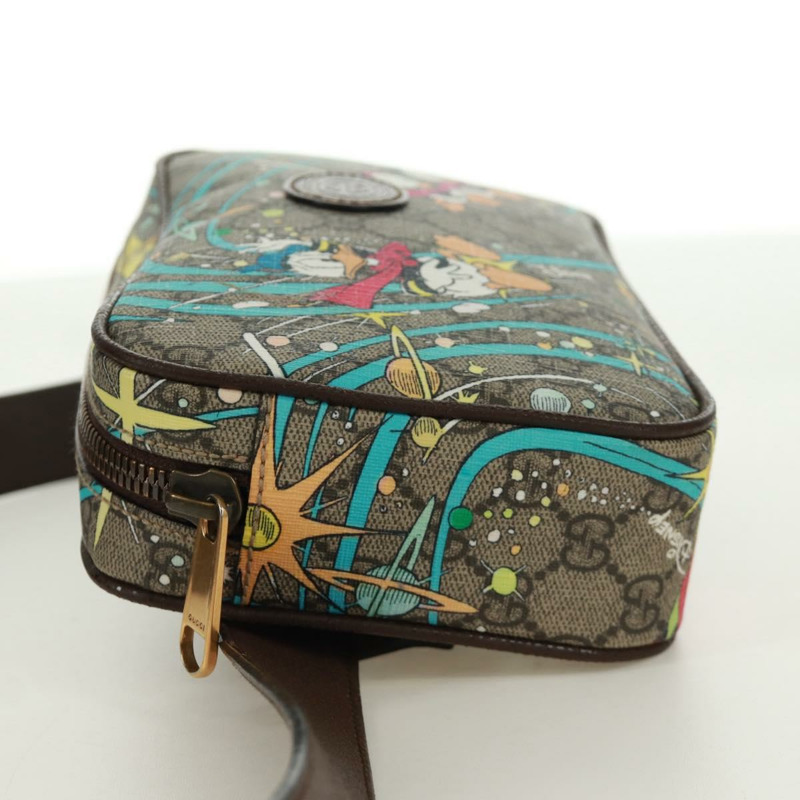 【日本直送】GUCCI GG Supreme Disney 聯名腰包 PVC 米色 602695 正品 173187SAM-2