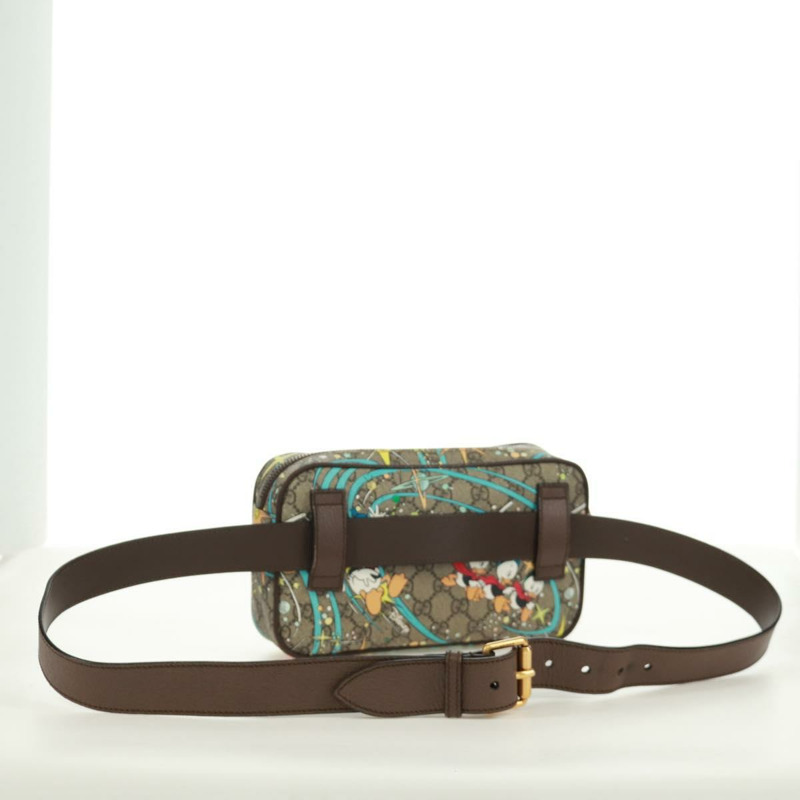 【日本直送】GUCCI GG Supreme Disney 聯名腰包 PVC 米色 602695 正品 173187SAM-6