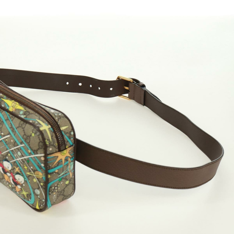 【日本直送】GUCCI GG Supreme Disney 聯名腰包 PVC 米色 602695 正品 173187SAM-13