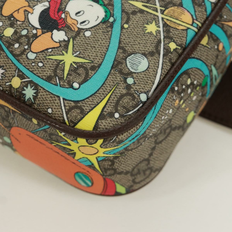 【日本直送】GUCCI GG Supreme Disney 聯名腰包 PVC 米色 602695 正品 173187SAM-14