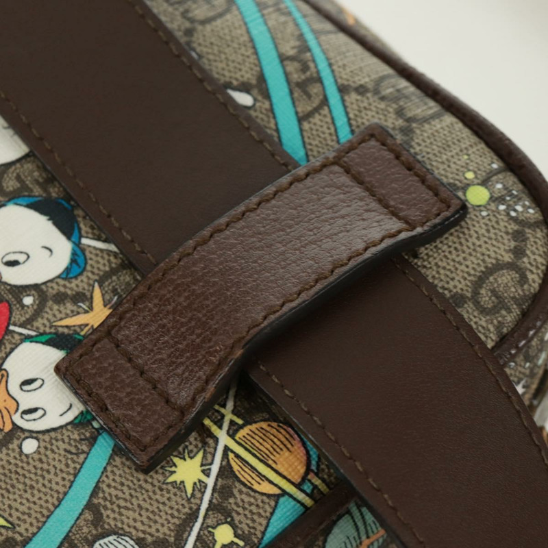 【日本直送】GUCCI GG Supreme Disney 聯名腰包 PVC 米色 602695 正品 173187SAM-17