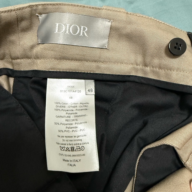 Dior beige cargo pants-5